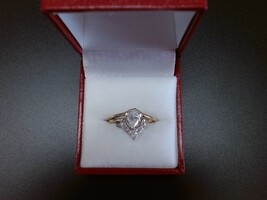 14k Yellow Gold Wedding Set 
