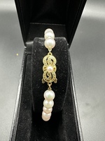 Mikimoto 18K Pearl Bracelet