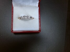 10k Diamond Ring