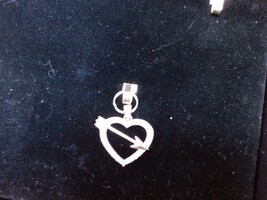 10kt Heart and Arrow Pendant