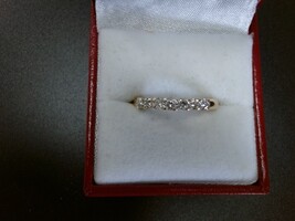 14kt Diamond Band