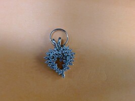  14kt C-Z Cluster Pendant