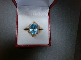 Topaz Fashion Ring