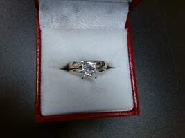 14kt Wedding Set