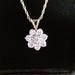  4kt Yellow Gold Diamond Pendant Necklace
