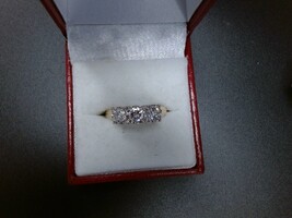 Past, Present and Future Diamond Ring